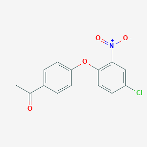 1-[4-(4-Chloro-2-nitro-phenoxy)-phenyl]-ethanone