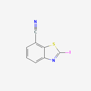 2-Iodo-7-benzothiazolecarbonitrile