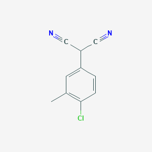 2-(4-Chloro-3-methylphenyl)malononitrile