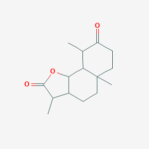 molecular formula C15H22O3 B084816 卡达比西隆 CAS No. 14804-47-8