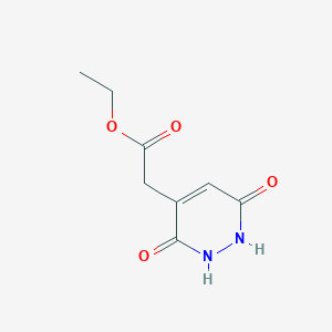 (6-hydroxy-3-oxo-2,3-dihydro-pyridazin-4-yl)-acetic Acid Ethyl Ester