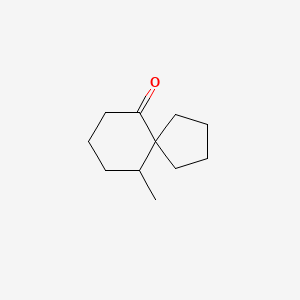 molecular formula C11H18O B8481623 10-Methyl-spiro[4.5]decan-6-one 