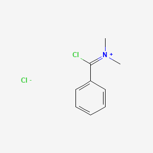 Methanaminium, N-(chlorophenylmethylene)-N-methyl-, chloride