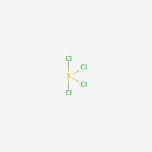 molecular formula Cl4S B084817 Sulfur tetrachloride CAS No. 13451-08-6