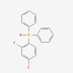 molecular formula C18H13F2OP B8481796 2,4-difluorophenyldiphenylphosphine Oxide CAS No. 393570-76-8