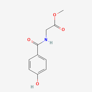 P-Hydroxyhippuric acid, methyl ester