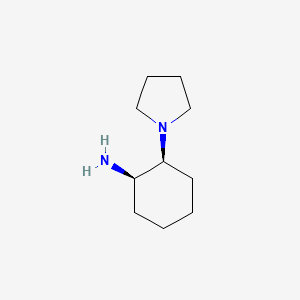 (1R,2S)-2-(Pyrrolidin-1-yl)cyclohexan-1-amine