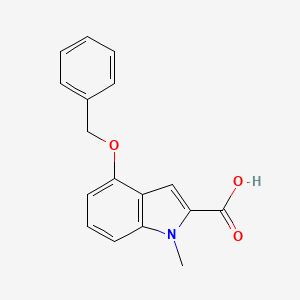 4-Benzyloxy-1-methyl-1H-indole-2-carboxylic acid