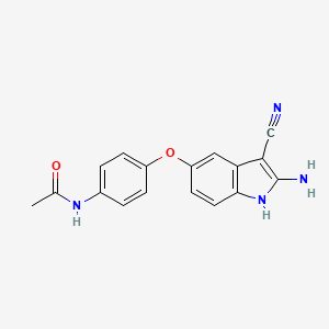 molecular formula C17H14N4O2 B8481933 Pfkfb3-IN-1 