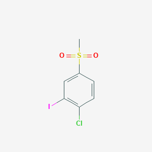 1-Chloro-2-iodo-4-(methylsulfonyl)benzene