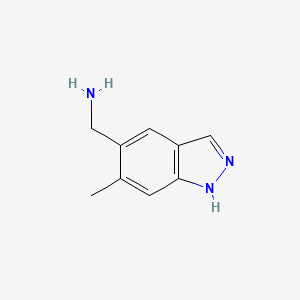 (6-Methyl-1H-indazol-5-yl)methylamine