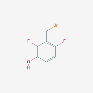 3-(Bromomethyl)-2,4-difluorophenol