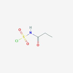 molecular formula C3H6ClNO3S B8482090 Propionylsulfamoyl Chloride 