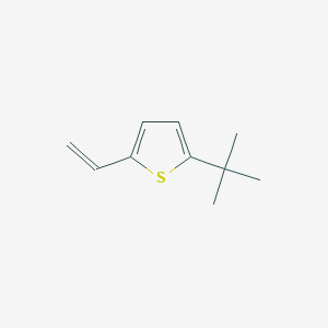 molecular formula C10H14S B8482102 5-tert-Butyl-2-vinylthiophene 