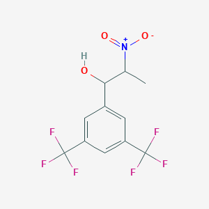 1-[3,5-Bis(trifluoromethyl)phenyl]-2-nitropropan-1-ol