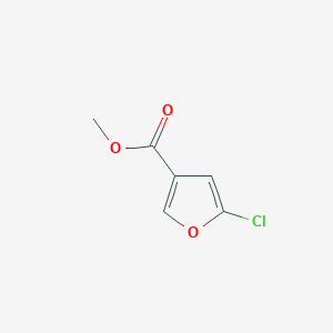 molecular formula C6H5ClO3 B8482160 Methyl 2-chlorofuran-4-carboxylate CAS No. 116668-70-3