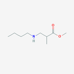 Methyl 3-(butylamino)-2-methylpropanoate