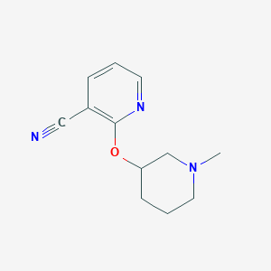 2-(1-Methyl-piperidin-3-yloxy)-nicotinonitrile