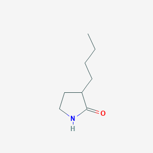 molecular formula C8H15NO B8482255 3-Butyl-2-pyrrolidinone 