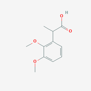 molecular formula C11H14O4 B8482362 2,3-Dimethoxyphenylpropionic acid 