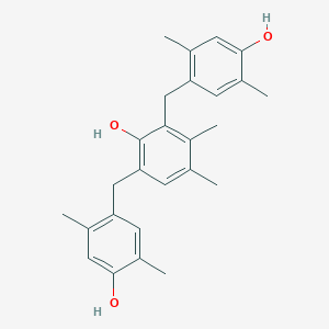 2,6-Bis(4-hydroxy-2,5-dimethylbenzyl)-3,4-dimethylphenol