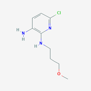 molecular formula C9H14ClN3O B8482567 6-chloro-N2-(3-methoxypropyl)pyridine-2,3-diamine 