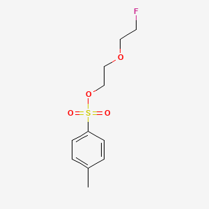 molecular formula C11H15FO4S B8482588 2-(2-Fluoroethoxy)ethyl 4-methylbenzenesulfonate CAS No. 1118567-11-5