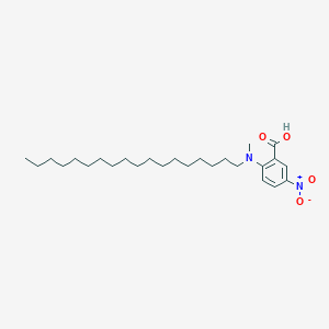 2-[Methyl(octadecyl)amino]-5-nitrobenzoic acid