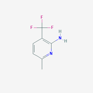 2-Pyridinamine, 6-methyl-3-(trifluoromethyl)-