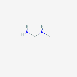 molecular formula C3H10N2 B8482758 N-Methyl-1,1-ethanediamine 