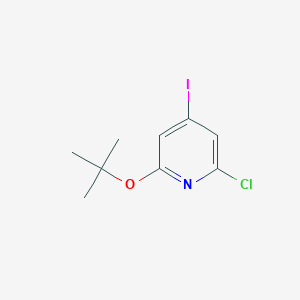 2-Tert-butoxy-6-chloro-4-iodopyridine