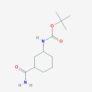 (3-Carbamoyl-cyclohexyl)-carbamic acid tert-butyl ester