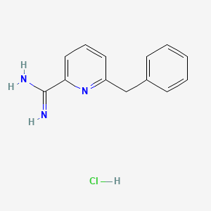 6-Benzylpicolinimidamide hydrochloride