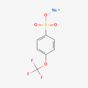 molecular formula C7H4F3NaO4S B8482991 Sodium 4-(trifluoromethoxy)benzenesulfonate 