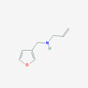 molecular formula C8H11NO B8483025 N-allyl-3-furylmethylamine 