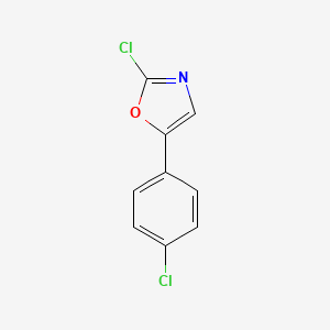 2-Chloro-5-(4-chlorophenyl)oxazole