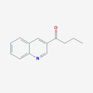 1-(quinolin-3-yl)butan-1-one