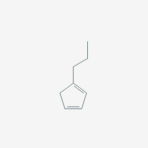 molecular formula C8H12 B8483273 1,3-Cyclopentadiene, 1-propyl CAS No. 27288-07-9