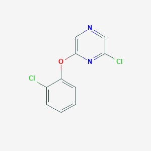 2-Chloro-6-(2-chlorophenyloxy)-pyrazine