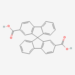 B8483390 9,9'-spirobi[fluorene]-2,2'-dicarboxylic Acid CAS No. 7242-30-0