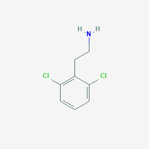 molecular formula C8H9Cl2N B084834 2,6-二氯苯乙胺 CAS No. 14573-23-0