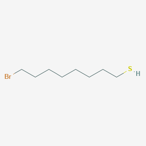 molecular formula C8H17BrS B8483403 8-Bromo-1-octanethiol CAS No. 202824-07-5