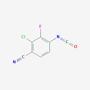 4-Isocyanato-3-fluoro-2-chlorobenzonitrile