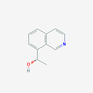 molecular formula C11H11NO B8483438 (S)-1-(isoquinolin-8-yl)ethanol 