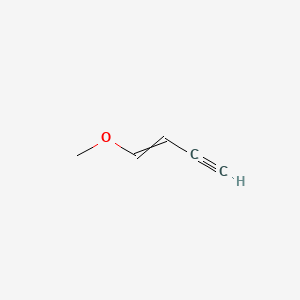molecular formula C5H6O B8483516 4-Methoxy-but-3-en-1-yne 