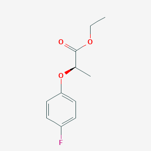 molecular formula C11H13FO3 B8483674 (R)-Ethyl-2-(4-Fluorophenoxy)propionate 