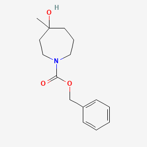 Benzyl 4-hydroxy-4-methylazepane-1-carboxylate