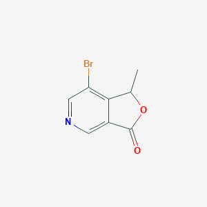 molecular formula C8H6BrNO2 B8483708 7-bromo-1-methylfuro[3,4-c]pyridin-3(1H)-one 