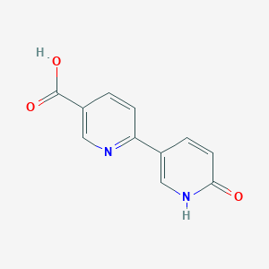 6-(6-Oxo-1,6-dihydropyridin-3-YL)pyridine-3-carboxylic acid