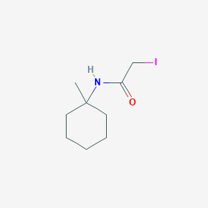 N-(1-methylcyclohexyl)-iodoacetamide